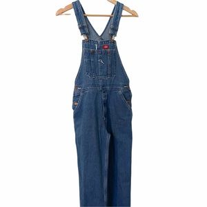 DICKIES classic blue denim overalls Size M